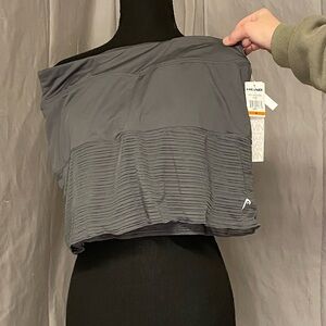 NWT HEAD Women's Mini Skort/Skirt in Charcoal Gray